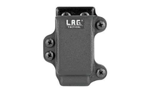 Holsters L.A.G. Tactical Inc. Single Pistol Magazine Carrier LAG SPMC MAG CARRIER 9/40 CMP BLK